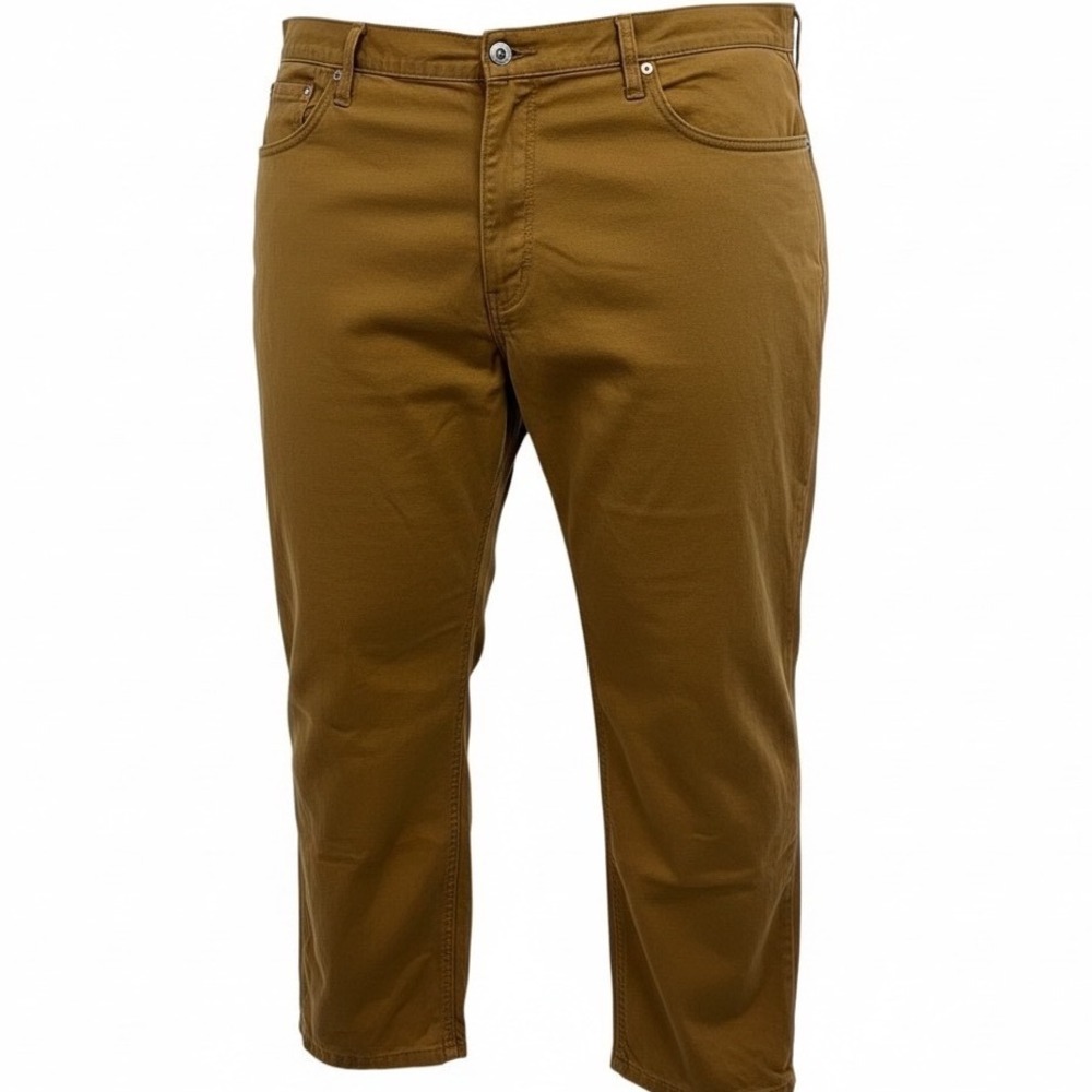 Levi Strauss 541 Athletic Fit Chinos Brown Men's Waist 42 actual Inseam 32" (HH7